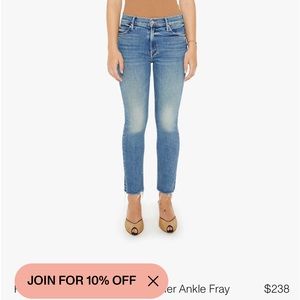 Mother Jeans- Mid rise Dazzler